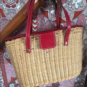 Cute Straw Basket purse